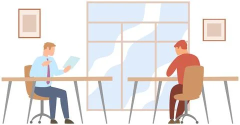 Team thinking and brainstorming. Analytics of company information. Colleagues at Stock Illustration