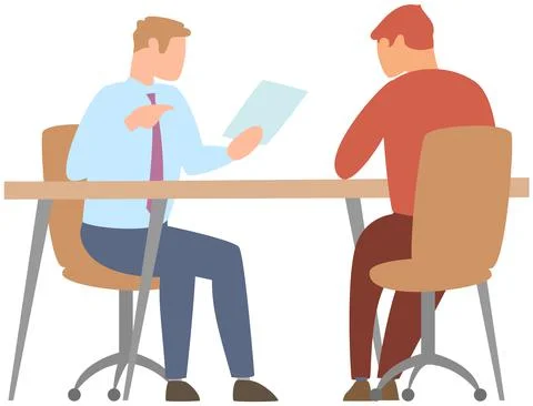 Team thinking and brainstorming. Analytics of company information. Colleagues at Stock Illustration