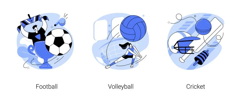 Team tournament abstract concept vector illustrations. Stock Illustration