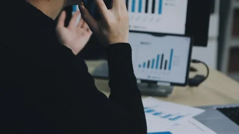 Team of UI UX web designer are working together to develop mobile responsiv.. Stock Footage 312243735