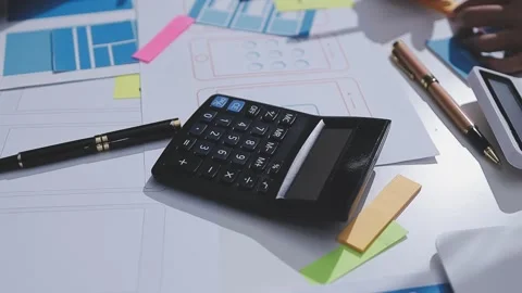 Team of UI UX web designer are working together to develop mobile responsiv.. Stock Footage 326302957