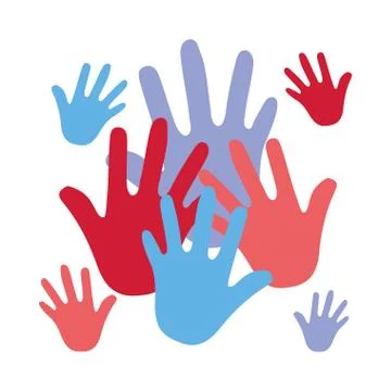 Team unity strength and courage Stock Illustration