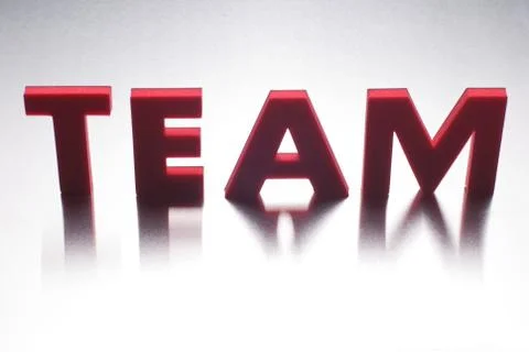 Team word 스톡 사진