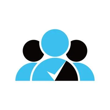 Team Work And Collaboration Icon Иллюстрация