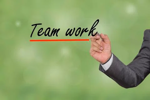 Team work concept. Stock Illustration