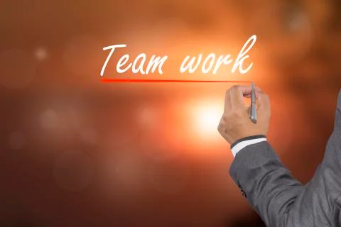 Team work concept. Stock Photos