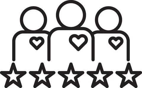 Team work icon vector 库存插图