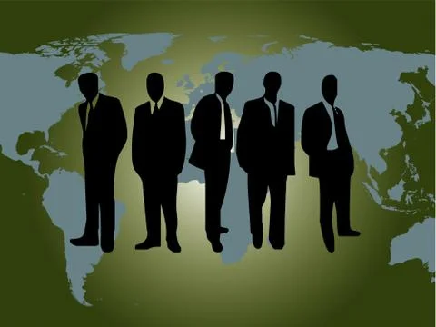 Team work Stock Illustration