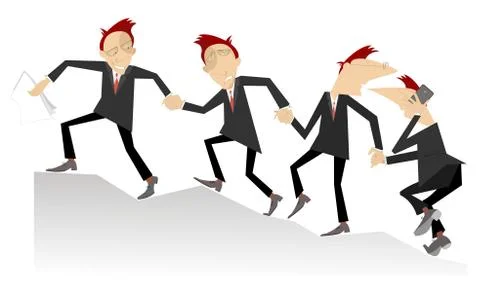 Team work Stock Illustration