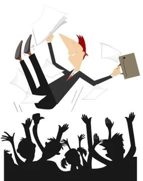 Team work Stock Illustration