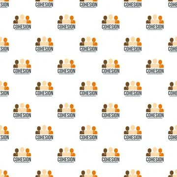 Team work pattern seamless Stock Illustration