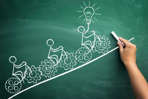 Team work Foto stock