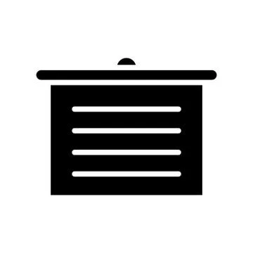 Team work. Presentation black icon on white background イラスト素材