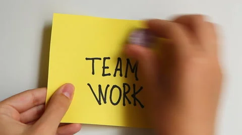 Team work words as a business concept 動画素材 65313481