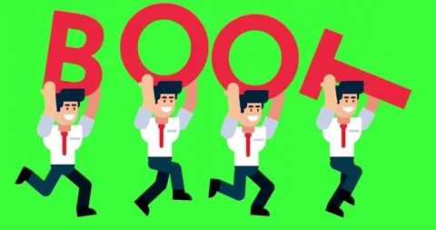 Team of Workers Carrying the Word BOOT to Represent Motivation Stock Footage 313303256