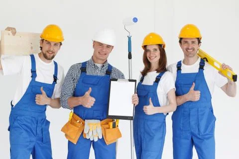 Team of workers Stock Photos