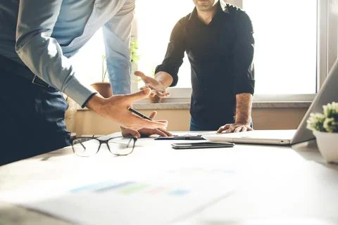 Team working in office Stock Photos