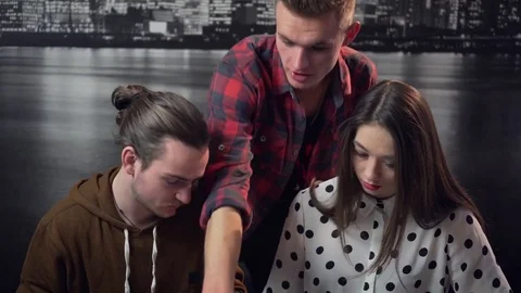 Team of Young Designers are in Work 動画素材 70101679