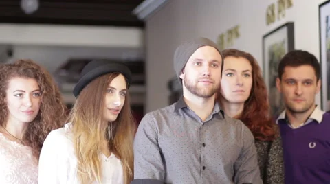 Team of young people Stock Footage 60584500