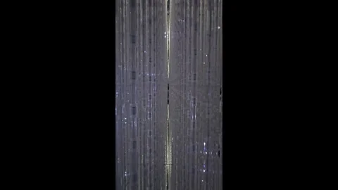 Teamlabs - Infinite Crystal Showcase 2 - Vertical Video Stock Footage 276502132