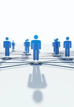 Teamwork and community concept cover Stock Illustration