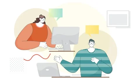 Teamwork and Innovation -  Transforming a concept to Viable Business - Animat Stock Footage 333213243