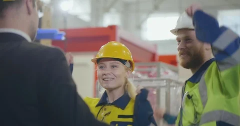 Teamwork and success concept Stock Footage 112054761