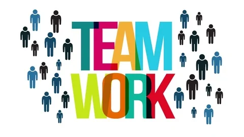Teamwork Background Video HD Animation Stock Footage 74548334
