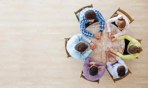 Teamwork brainstorming meeting Stock Photos