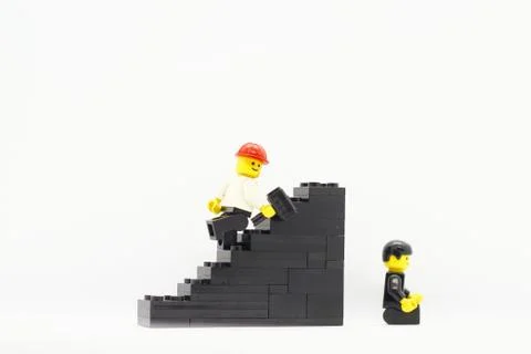 Teamwork, building the future together Stock Photos