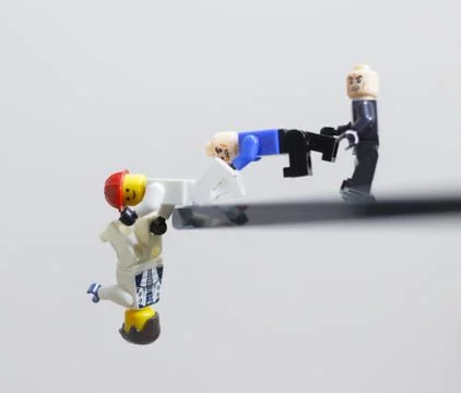 Teamwork, building the future together Stock Photos