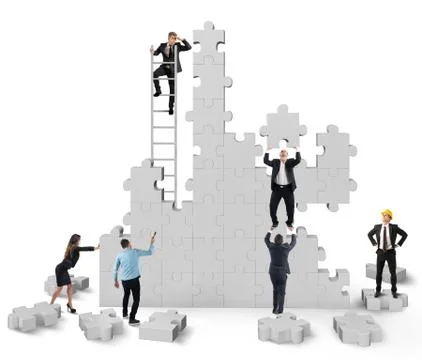 Teamwork collaborates Stock Photos