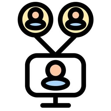 Teamwork- Collaboration- Project Management Icon- Agile Team Иллюстрация