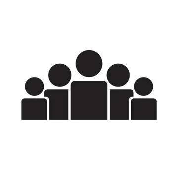 Teamwork concept icon Stock Illustration