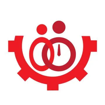 Teamwork concept icon Stock Illustration