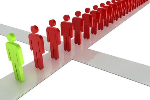 Teamwork concept Stock-Illustration