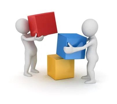 Teamwork concept Stock Illustration