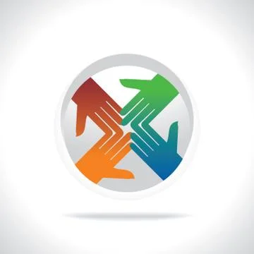 Teamwork concept Stock Illustration