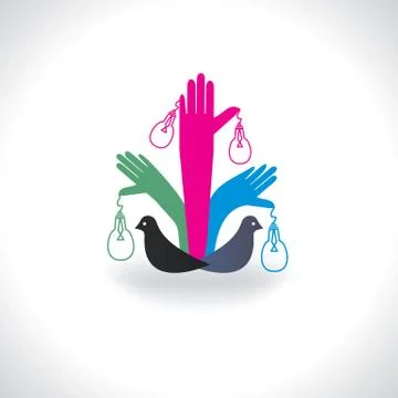 Teamwork concept Stock Illustration