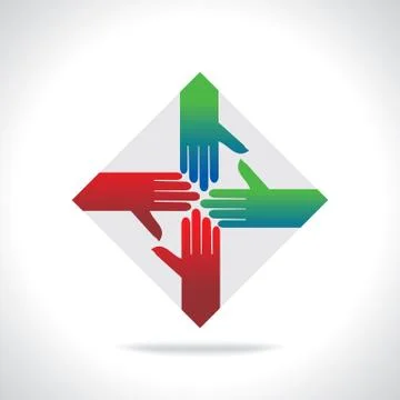 Teamwork concept Stock Illustration