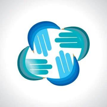 Teamwork concept Stock Illustration