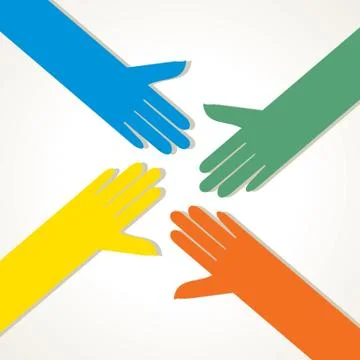 Teamwork concept Stock Illustration