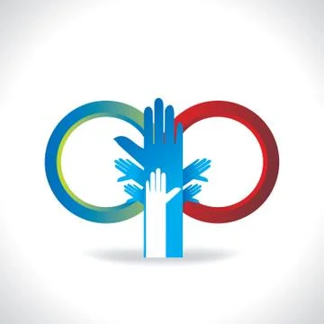 Teamwork concept Stock Illustration