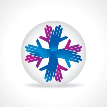 Teamwork concept Stock Illustration