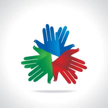 Teamwork concept Stock Illustration