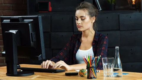 Teamwork concept at office background Video stock 92091451