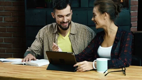 Teamwork concept at office Stock Footage 92136379