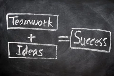 Teamwork concept Stock Photos