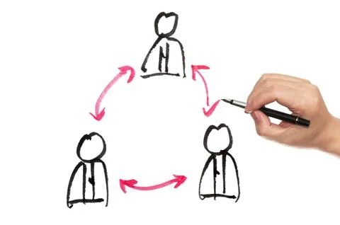 Teamwork concept Stock Photos