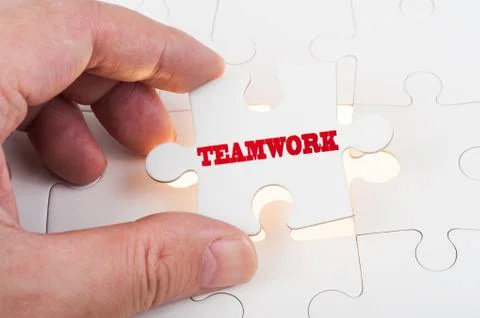 Teamwork concept Stock Photos